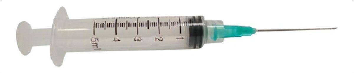 JERINGA DESCARTABLE 5 ML LUER LOCK CRANBERRY JERINGA DESECHA - 2