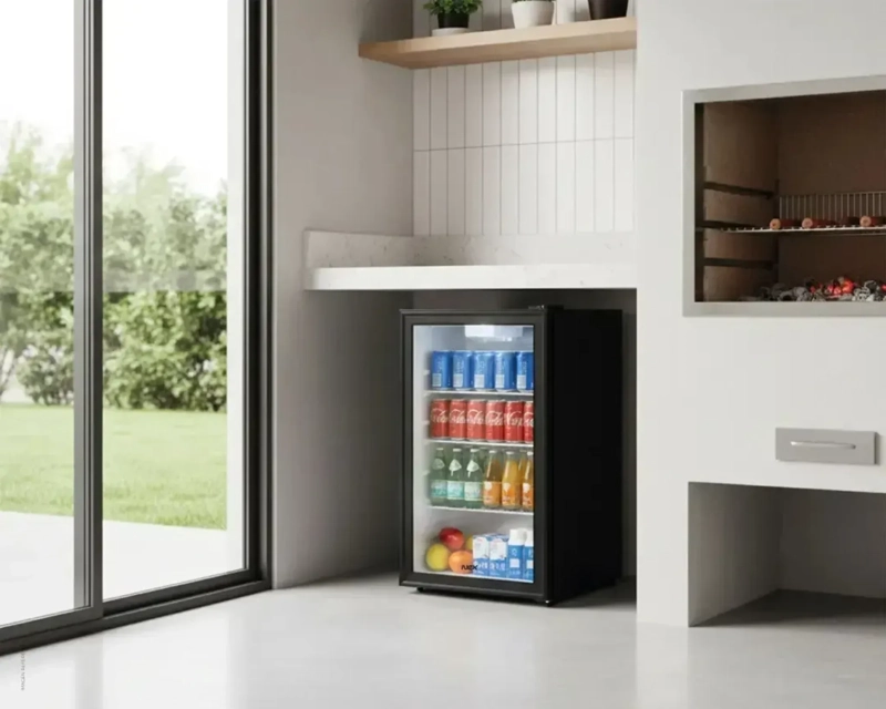 VISICOOLER FRIGOBAR NEX 92 LITROS VIDRIO TEMPLADO 2 CAPAS - 4