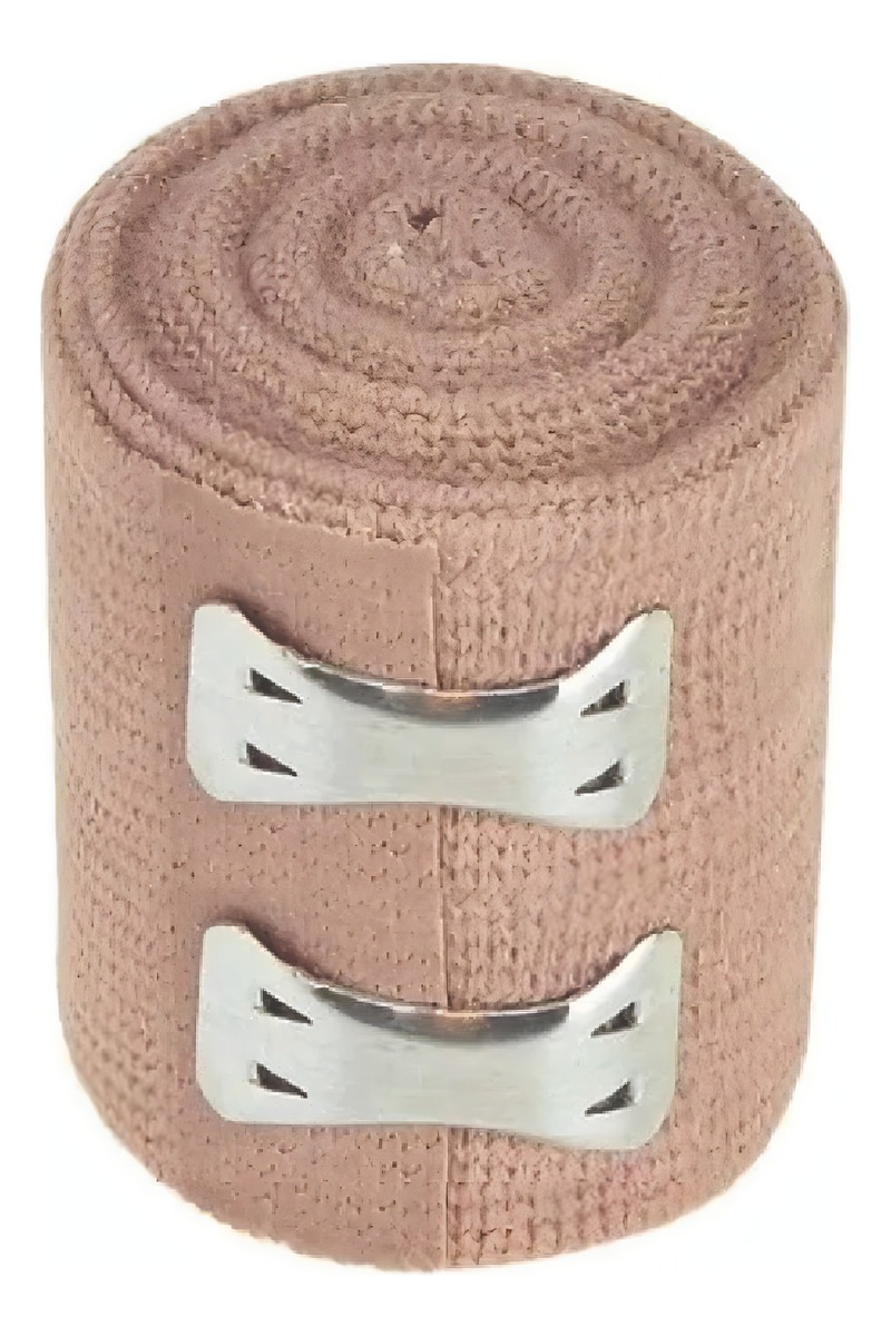 VENDA ELASTICA SUAVE Y RESISTENTE 15CM X 4.5MTRS CRAMBERRY - 2