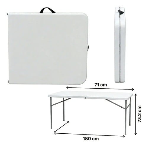 MESA PLEGABLE MAINSTAYS 180 CM EXTENSIBLE - 2