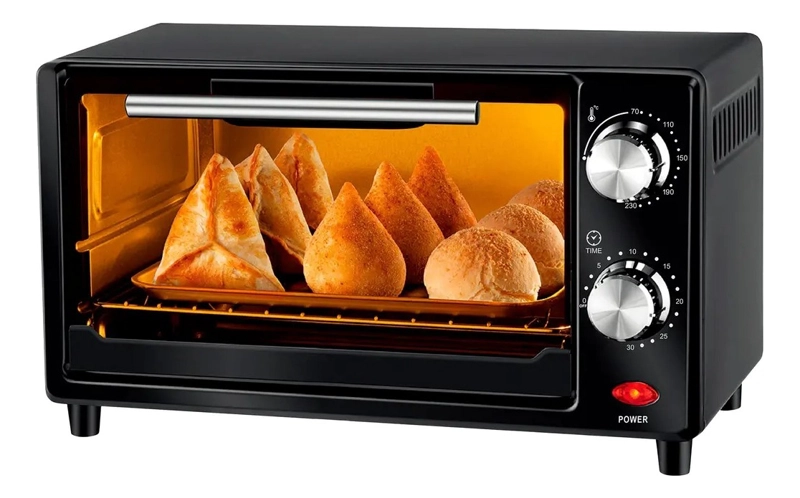 HORNO ELE CTRICO NEX EO0925 9L NEGRO COMPACTO CON TERMOSTATO - 3