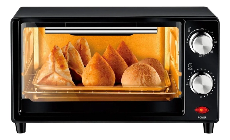 HORNO ELE CTRICO NEX EO0925 9L NEGRO COMPACTO CON TERMOSTATO - 4