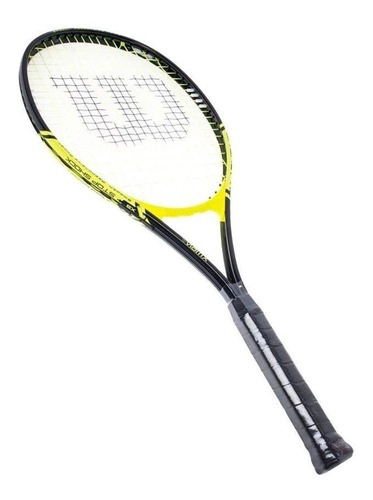 RAQUETA TENIS WILSON ENERGY XL V-MATRIX ADULTOS COLOR NEGRO/AMARILLO TAMAÑO DEL GRIP 3 - 2