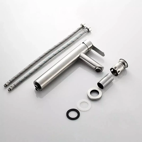 MONOMANDO LAVAMANOS ALTO MODERNO INOXIDABLE TAUMM 31CM - 5