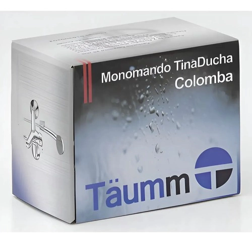 LLAVE MONOMANDO TINA DUCHA COLOMBA TAUMM KIT COMPLETO - 5