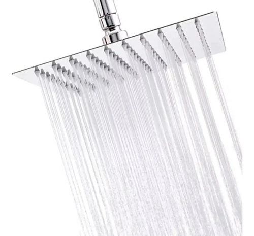 PLATO DUCHA CUADRADO ACERO INOXIDABLE 25X25 CMS TAUMM - 1