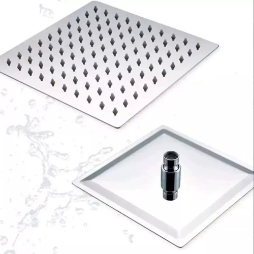PLATO DUCHA CUADRADO ACERO INOXIDABLE 25X25 CMS TAUMM - 2