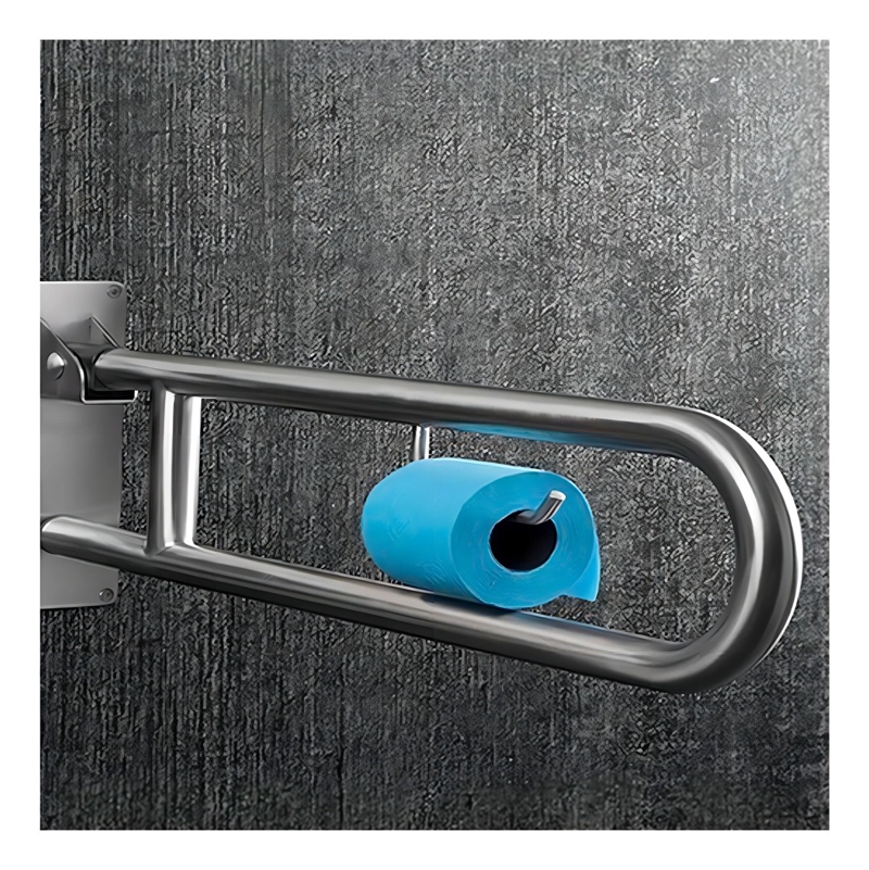 BARRA DE SEGURIDAD PASAMANO ABATIBLE PARA MINUSVALIDOS 78 CM - 9