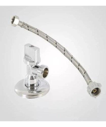 EL KIT FLEXIBLE 35 CM CON LLAVE ANGULAR 1/2 * 15/16 - 2