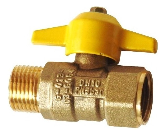 LLAVE PASO PARA GAS HI-HE 1/2 - CERTIFICADA - TAUMM - 2