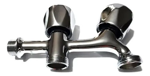 LLAVE LAVADORA-LAVADERO O JARDIN SIMULTANEA - 2 SALIDAS 3/4 - 2
