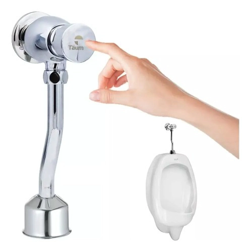 LLAVE TEMPORIZADA URINARIO DESCARGA REGULABLE BOTON TAUMM - 2