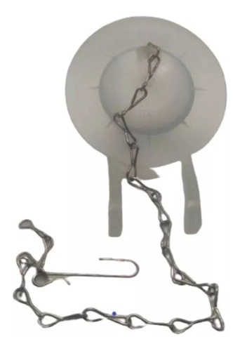 FLAPPER PARA ESTANQUE WC CON CADENA METALICA - 5
