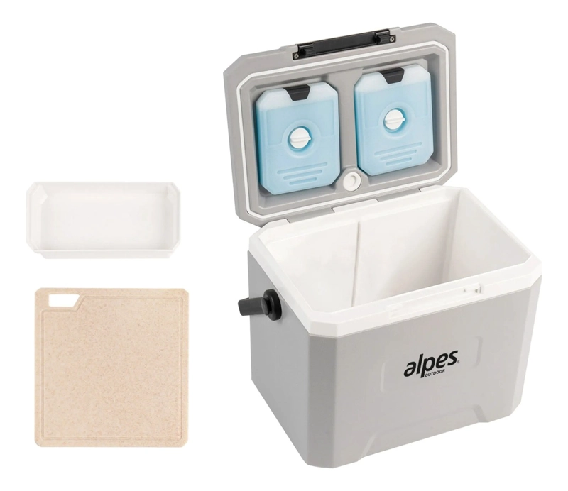 REFRIGERADOR ALPES COOLER 22L GRIS TE RMICO 2 ICE PACK - 3