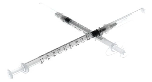 JERINGA TUBERCULINA 1 ML LUER SLIP 27G * 1/2 1ML CRANBERRY - 3
