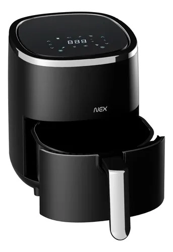 FREIDORA DE AIRE DIGITAL 3.5L TEMP AJUSTABLE 1200W NEX - 4