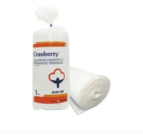 ALGODON HIDROFILO PREMIUM CRANBERRY 1 KG. DISCOS - 2