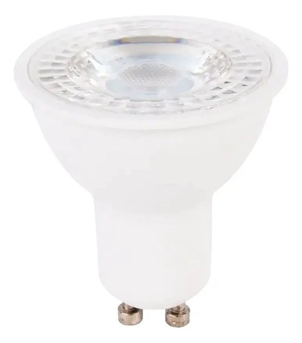 AMPOLLETA LED 6W GU10 LUZ FRIA 5 UNIDADES - 1