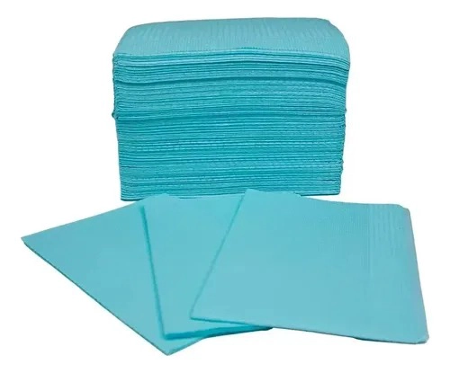BABERO DENTAL IMPERMEABLE CRANBERRY CAMPO DE TRABAJO 100 UNI - 3
