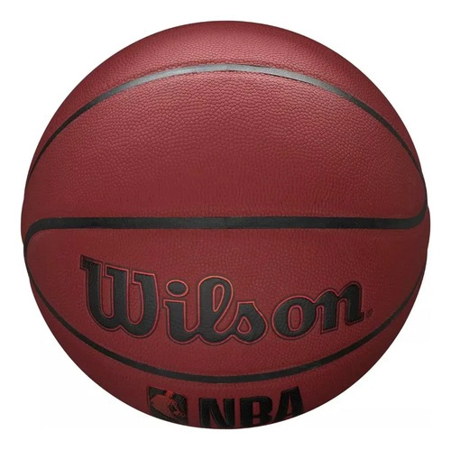 BALON DE BASKETBALL WILSON NBA FORGE CRIMSON TAMAÑO 7 CAFE - 4
