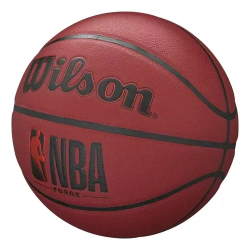 BALON DE BASKETBALL WILSON NBA FORGE CRIMSON TAMAÑO 7 CAFE - 7
