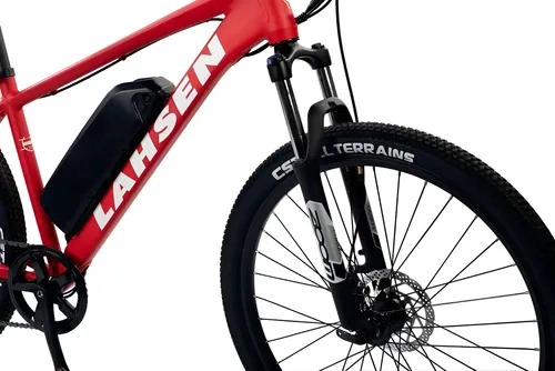 BICICLETA E-KROM ARO 27.5 ROJO | M - 3