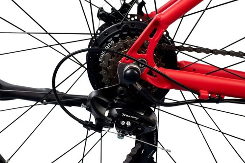 BICICLETA E-KROM ARO 27.5 ROJO | M - 5