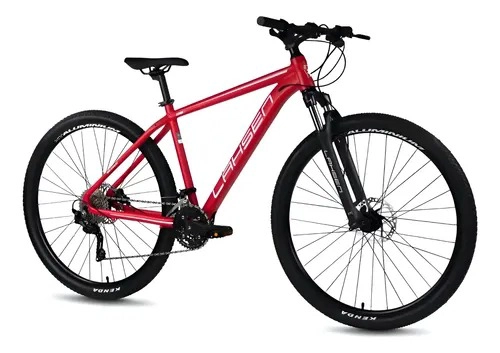 BICICLETA LAHSEN MTB LLEUQUE TX ARO 29 ROJO | L - 2