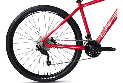 BICICLETA LAHSEN MTB LLEUQUE TX ARO 29 ROJO | L - 3