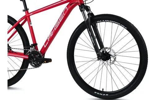 BICICLETA LAHSEN MTB LLEUQUE TX ARO 29 ROJO | L - 4
