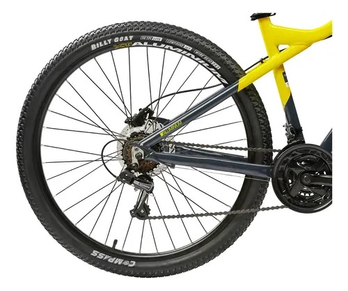 BICICLETA LAHSEN MTB RADAL 4 ARO 27 AMARILLO / 1.8 M / 1.7 M | M - 3