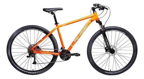 BICICLETA MTB LLEUQUE ZX FLUOR LAHSEN ARO 29 NARANJA | 18 ' - 1