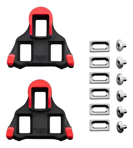 CALAS SHIMANO SM-SH10 PARA PEDALES DE RUTA NEGRO - 1
