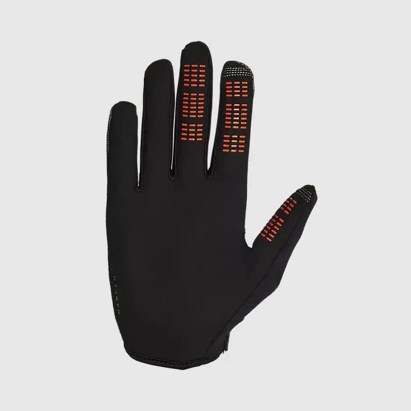 GUANTES BICICLETA RANGER SWARMER VERDE OLIVA FOX - 2