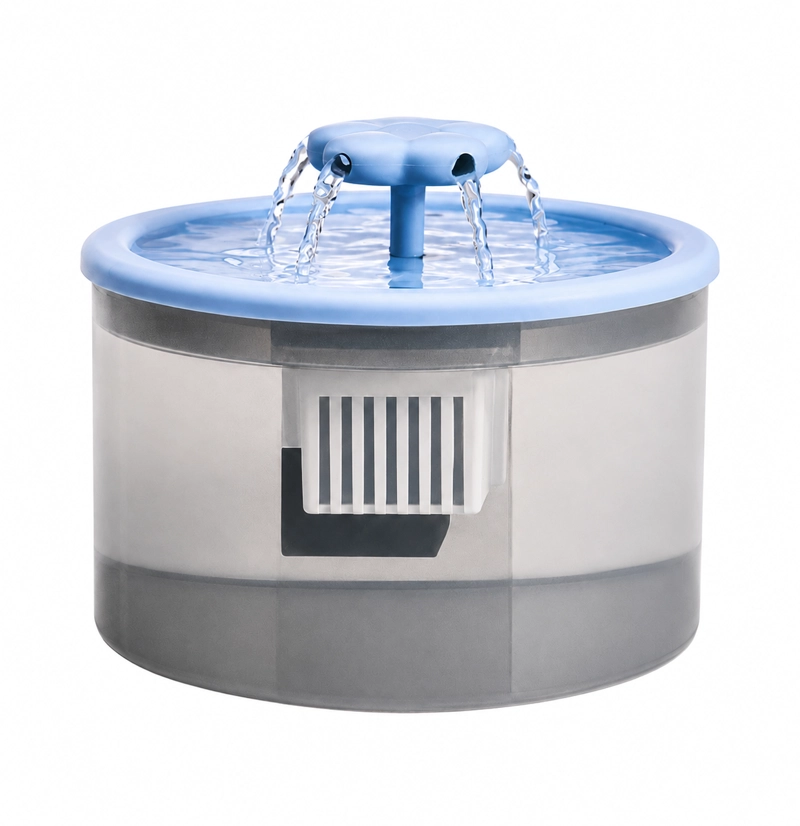 FUENTE DE AGUA BEBEDERO PARA GATOS Y PERROS DE 1.5 LITROS - 4