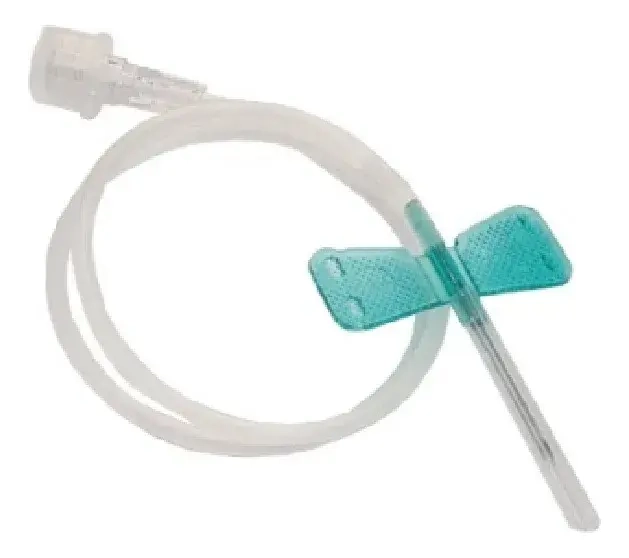 AGUJAS MARIPOSA 21G X 3/4 100 UND SCALP VEIN CRANBERRY - 3