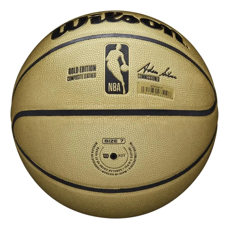 BALON NBA WILSON EDICION DORADA - 5