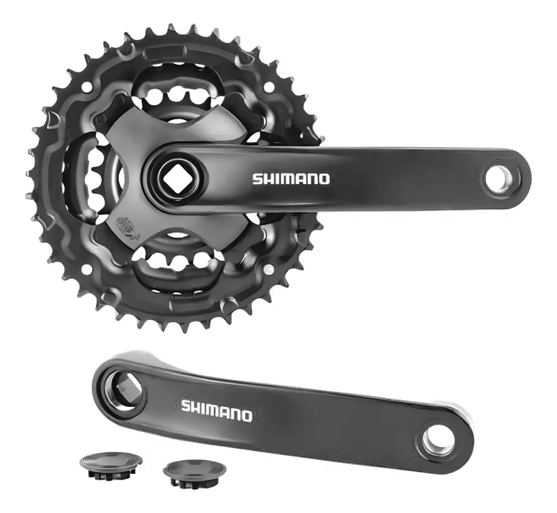 PEDIVELA SHIMANO TOURNEY FC-TY501 42/34/24D 170 MM 6/7/8 V - 1