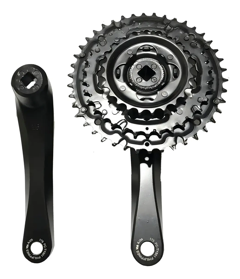 PEDIVELA SHIMANO TOURNEY FC-TY501 42/34/24D 170 MM 6/7/8 V - 3
