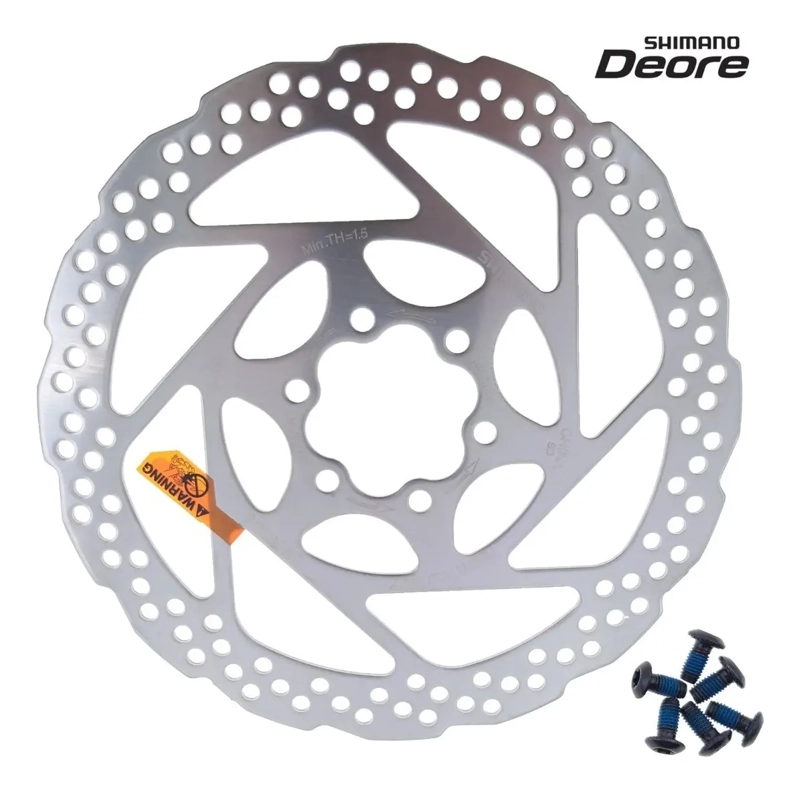 SHIMANO DISCO DE FRENO SM-RT56 160MM 6 TORNILLOS - 4