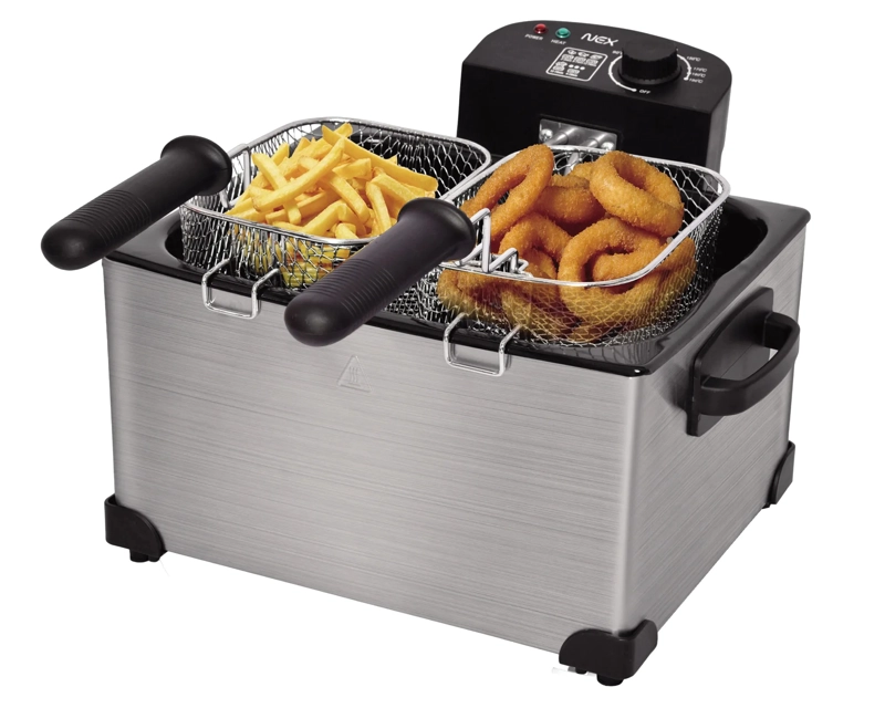 FREIDORA CESTA DFR5010 ACERO INOXIDABLE 5 LT - 4