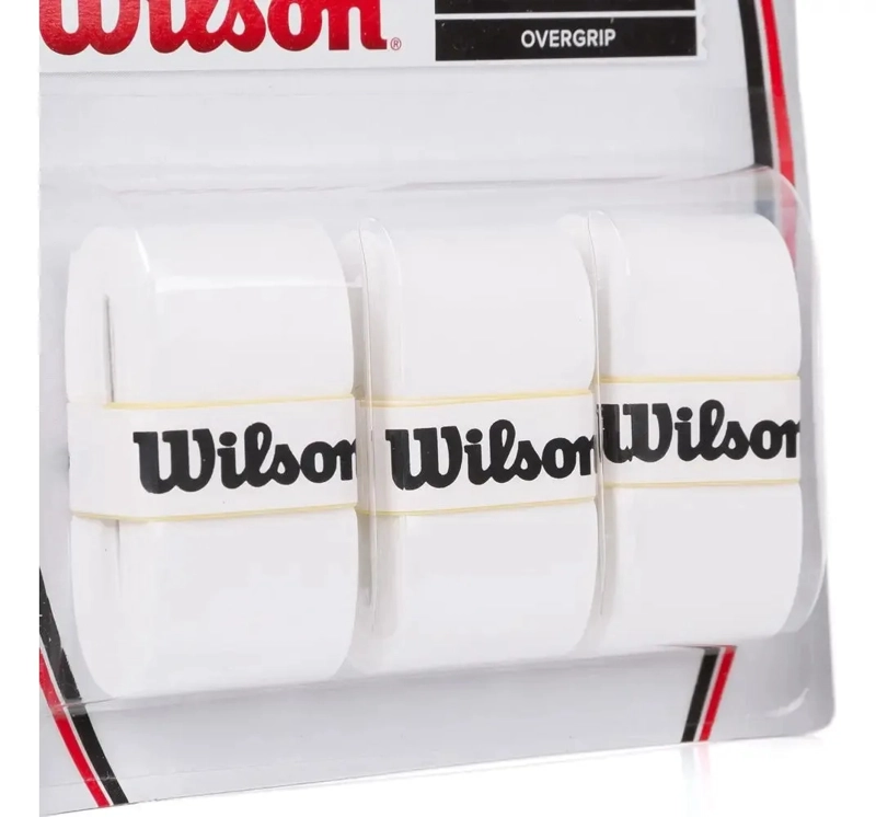 WILSON PRO WHITE OVERGRIP (PAQUETE CON 3 UNIDADES) - 3