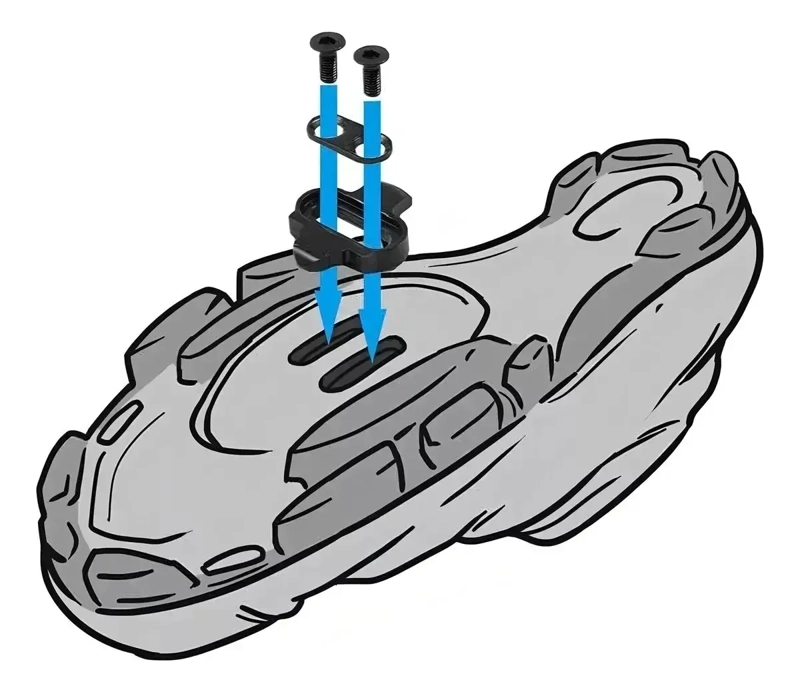 CALAS SHIMANO SM-SH51 SPD CLEAT SET MTB MONTAÑA - 3