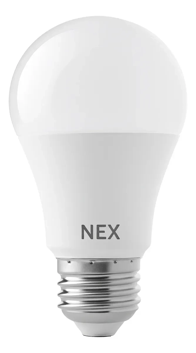 AMPOLLETA LED 9W E27 LUZ FRIA 3 UNIDADES NEX BLANCO FRIO - 2