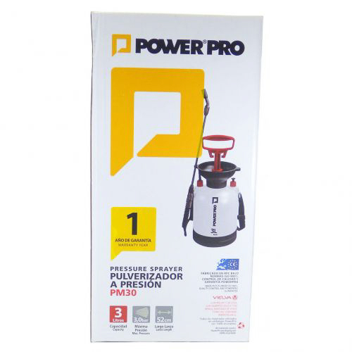 PULVERIZADOR POWER PRO A PRESIÓN 3 LTS PM30 - 2