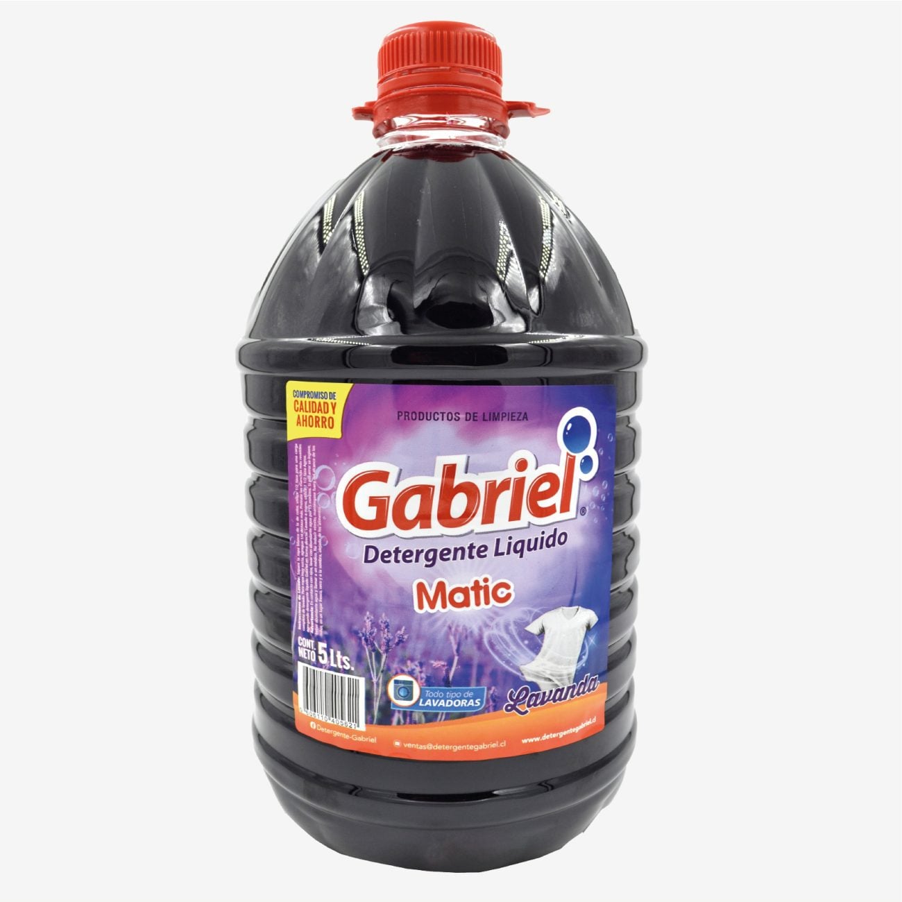 DETERGENTE ROPA GABRIEL 5 L - 2