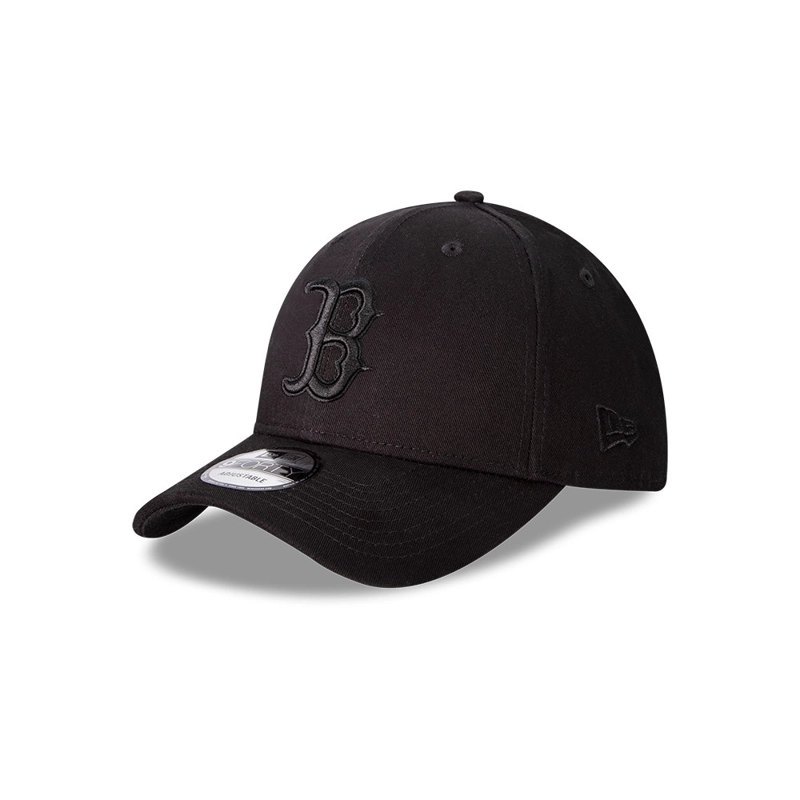 JOCKEY ALGODÓN NEW ERA NEGRO BOSTON RED SOX MLB 9FORTY BLACK - 1