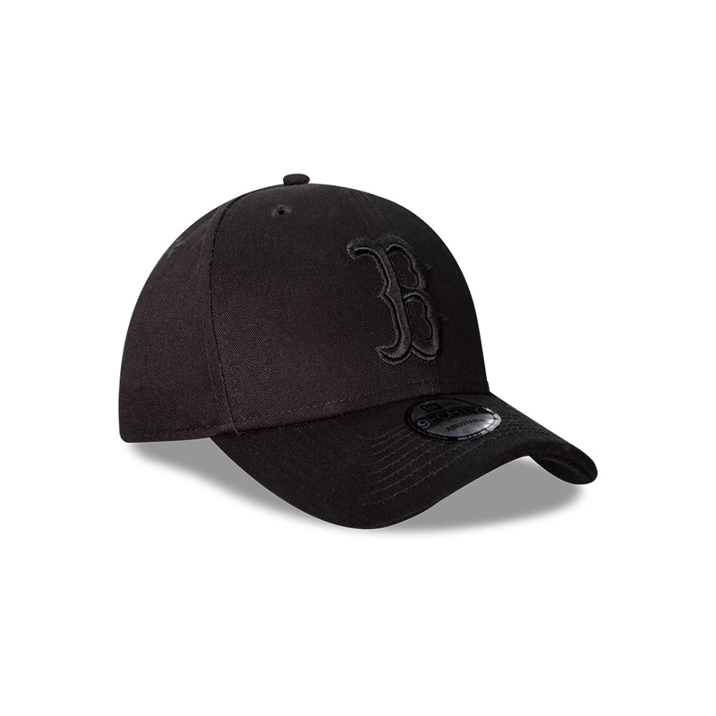 JOCKEY ALGODÓN NEW ERA NEGRO BOSTON RED SOX MLB 9FORTY BLACK - 2