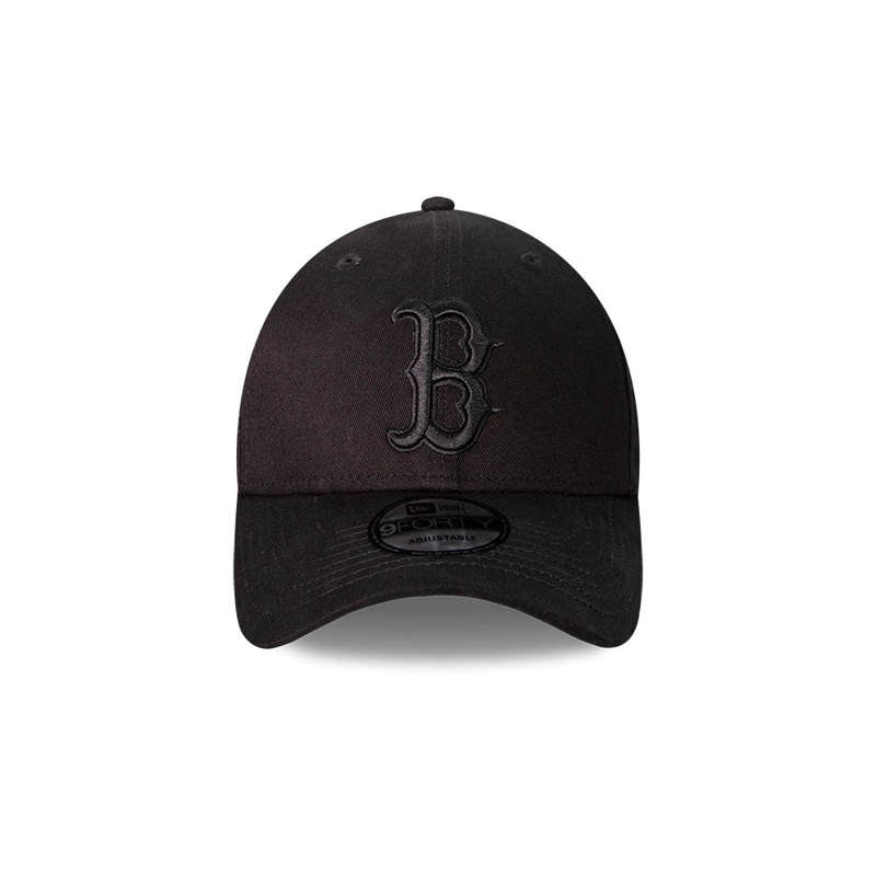 JOCKEY ALGODÓN NEW ERA NEGRO BOSTON RED SOX MLB 9FORTY BLACK - 3