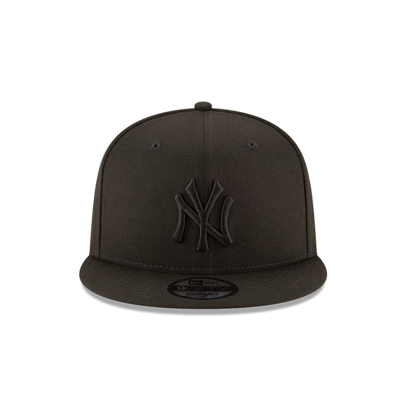JOCKEY NEW ERA NEGRO NEW YORK YANKEES MLB 9FIFTY BLACK - 3